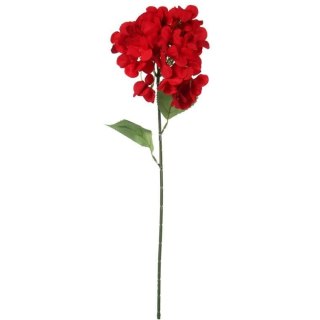 Gałązka HORTENSJI 68 CM BORDOWA