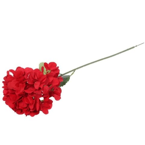 Gałązka HORTENSJI 68 CM BORDOWA