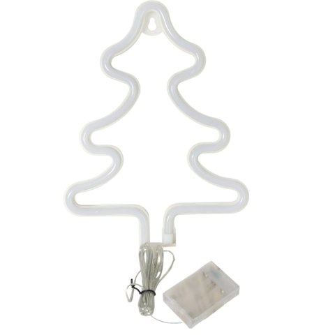 BOŻONARODZENIOWA DEKORACJA ŚWIETLNA LED - NEON CHOINKA 23 CM