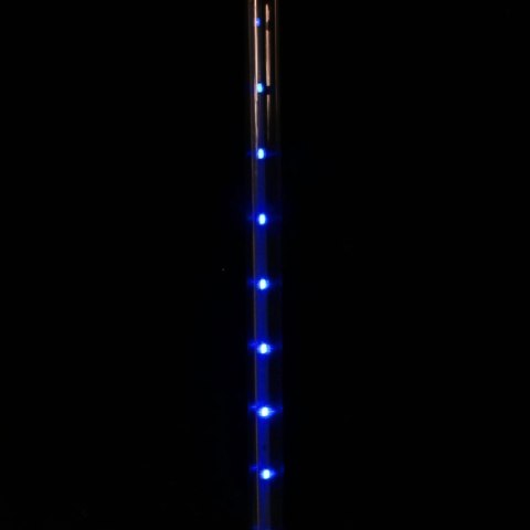 DESZCZ METEORÓW SOPLE LED LAMPKI SPADAJĄCY ŚNIEG 45CM NIEBIESKIE USB