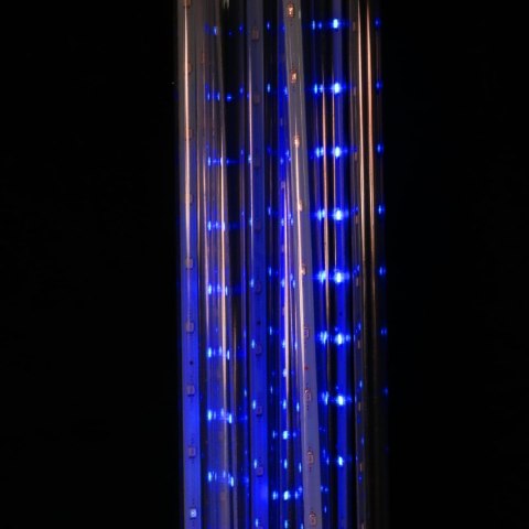 DESZCZ METEORÓW SOPLE LED LAMPKI SPADAJĄCY ŚNIEG 45CM NIEBIESKIE USB