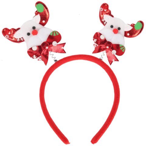Opaska na głowę z RENIFERAMI 23 cm