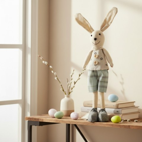 Zając w spodniach Ozdoba Wielkanocna Figurka 44cm