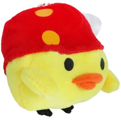 Kurczak zawieszka Wielkanocna Maskotka Pluszowa WIELKANOC 10 cm CZERWONY