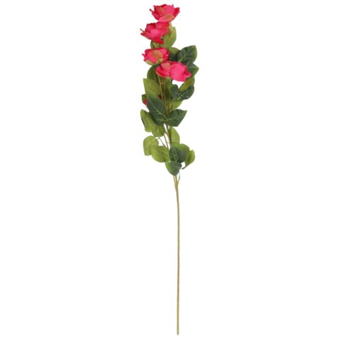 Gałązka 5 róż- łososiowa KWIATY do wazonu 76 cm