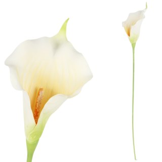 KALIA CALLA SILIKON GAŁĄZKA SZTUCZNA biała 67 cm