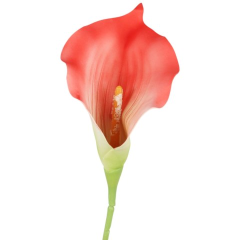 KALIA CALLA SILIKON GAŁĄZKA SZTUCZNA pomarańczowa 67 cm