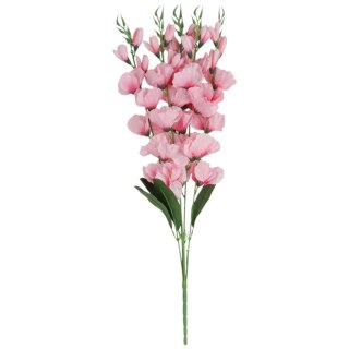BUKIET 5 GAŁĄZEK MIECZYKÓW jasno-różowy GLADIOLA 67 cm