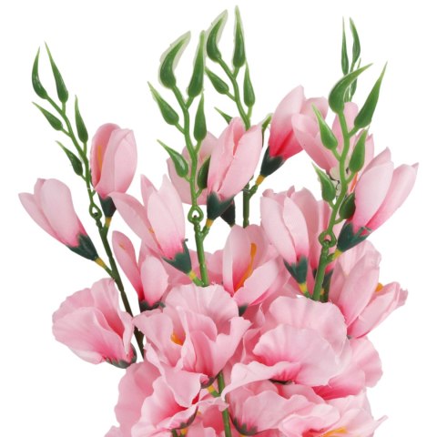 BUKIET 5 GAŁĄZEK MIECZYKÓW żółty GLADIOLA 67 cm