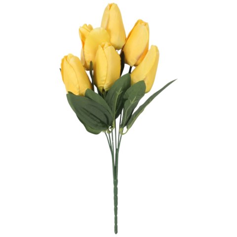BUKIET 7 TULIPANÓW pomarańczowy 34 cm