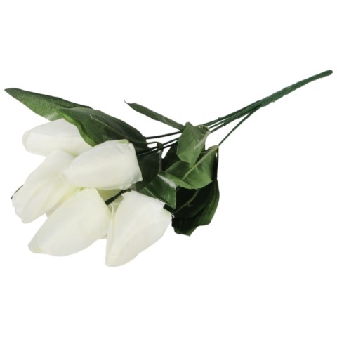 BUKIET 7 TULIPANÓW pomarańczowy 34 cm