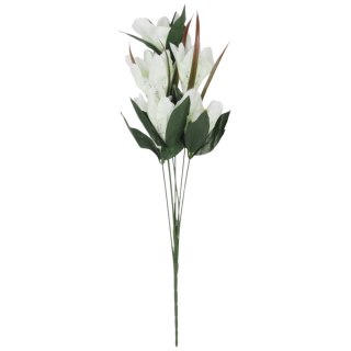 BUKIET 9 LILII biały 57 cm