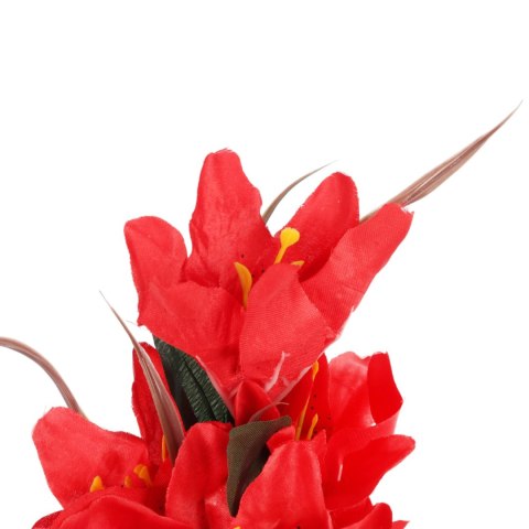 BUKIET 9 LILII kremowy 57 cm