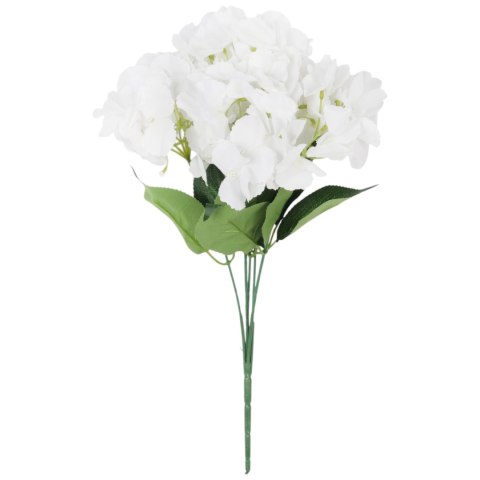 BUKIET HORTENSJI biały 46 cm