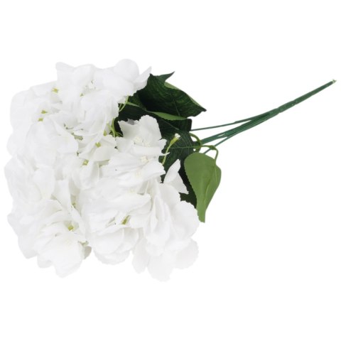 BUKIET HORTENSJI biały 46 cm