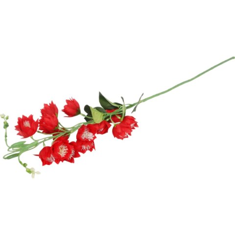 DZWONKI KWIAT SZTUCZNY do wazonu czerwony 85 cm