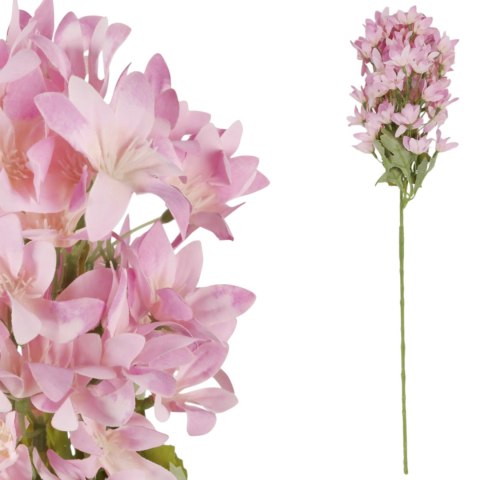 GAŁĄZKA KWIATÓW do wazonu HORTENSJA BUKIETOWA bordowa 58 cm