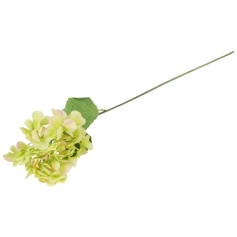 HORTENSJA KWIAT SZTUCZNY do wazonu pomarańczowa 72 cm