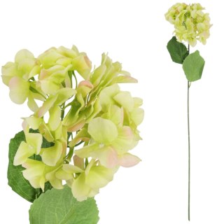 HORTENSJA KWIAT SZTUCZNY do wazonu zielona 72 cm