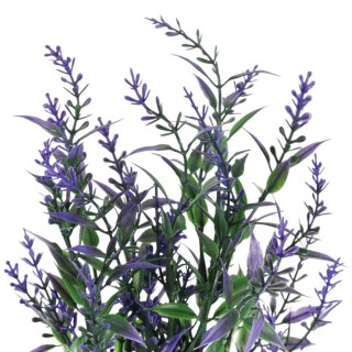 LAWENDA BUKIET SZTUCZNY dodatek do kompozycji FIOLETOWY 34 cm