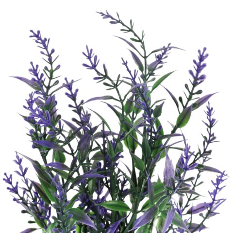 LAWENDA BUKIET SZTUCZNY dodatek do kompozycji FIOLETOWY 34 cm