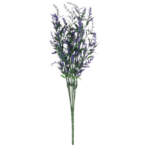 LAWENDA BUKIET SZTUCZNY dodatek do kompozycji FIOLETOWY 34 cm