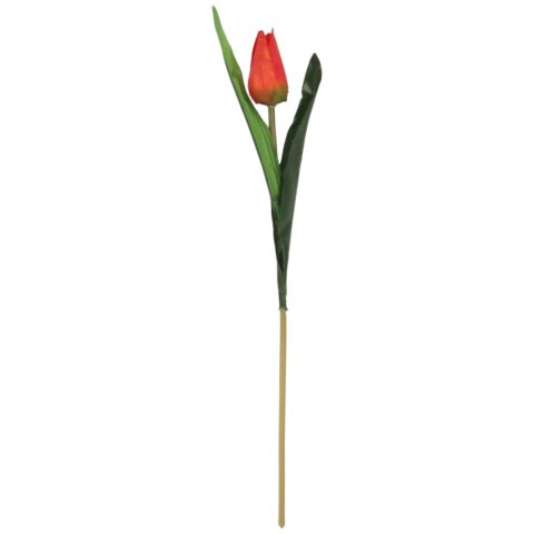 TULIPAN KWIAT SZTUCZNY do wazonu zielony 40 cm