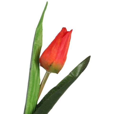 TULIPAN KWIAT SZTUCZNY do wazonu zielony 40 cm