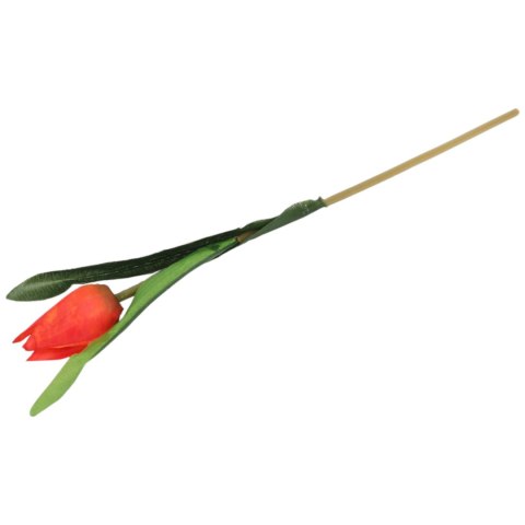 TULIPAN KWIAT SZTUCZNY do wazonu zielony 40 cm
