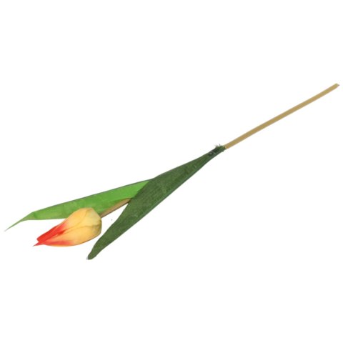 TULIPAN KWIAT SZTUCZNY do wazonu zielony 40 cm