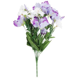 Bukiet 14 IRYSÓW Z MARGARETKAMI 50 cm