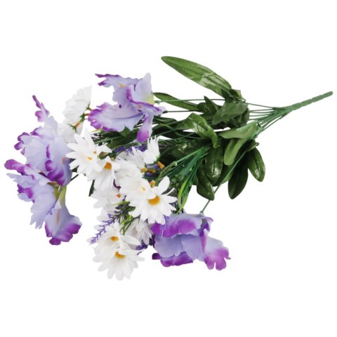 Bukiet 14 IRYSÓW Z MARGARETKAMI 50 cm