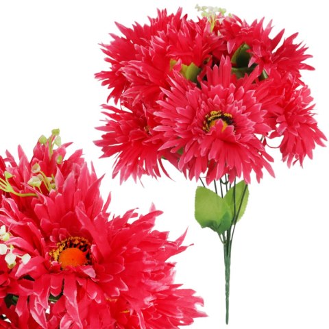 Bukiet 7 chryzantem 54 cm CZERWONY