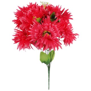 Bukiet 7 chryzantem 54 cm CZERWONY