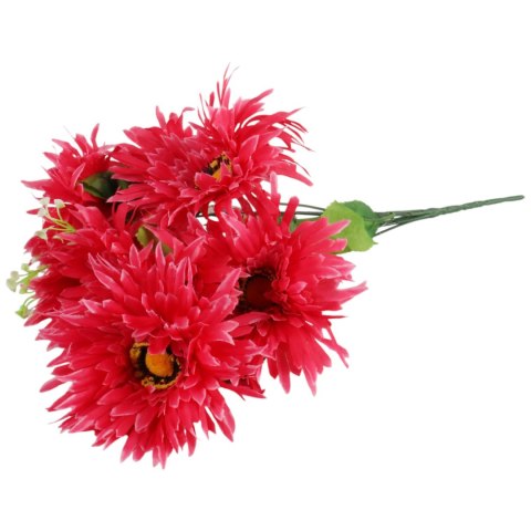 Bukiet 7 chryzantem 54 cm CZERWONY