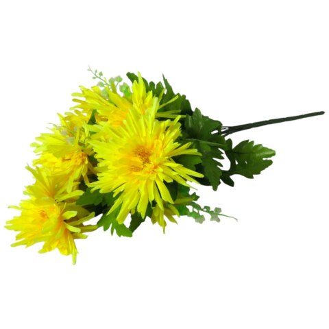 Bukiet 7 chryzantem 54 cm POMARAŃCZOWY