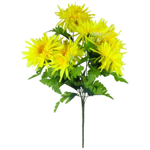 Bukiet 7 chryzantem 54 cm ŻÓŁTY