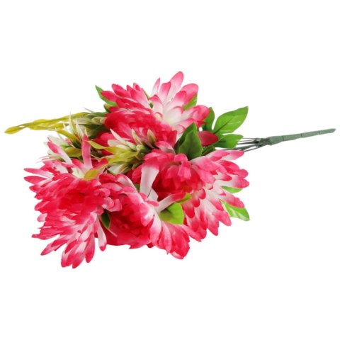 Bukiet 9 Gerber z dodatkami 47 cm JASNO-RÓŻOWY
