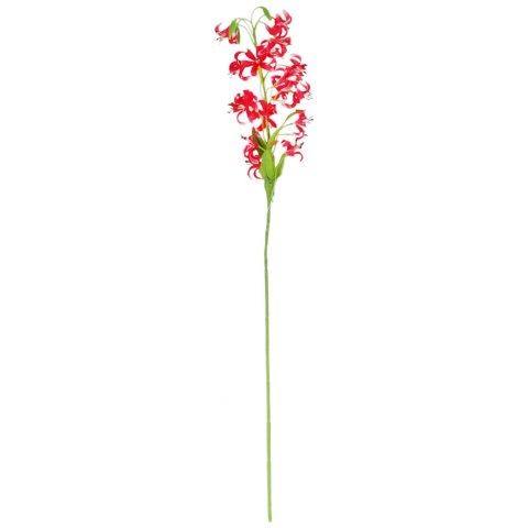 GAŁĄZKA DROBNEJ LILII w kolorze ciemno-różowym 85 cm