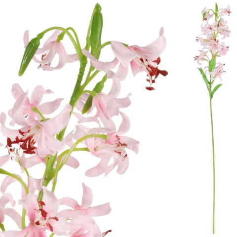 GAŁĄZKA DROBNEJ LILII w kolorze żółtym 85 cm