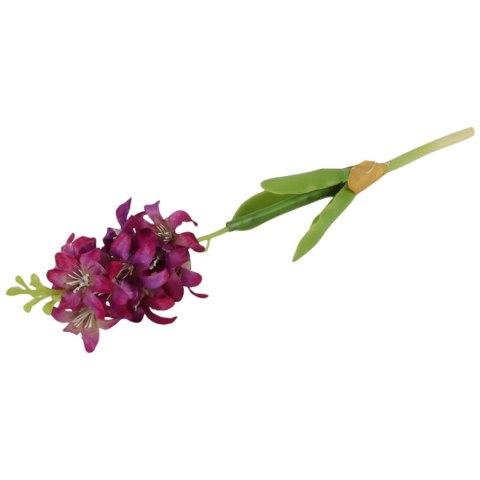 HIACYNT KWIAT SZTUCZNY 42 CM FIOLETOWY
