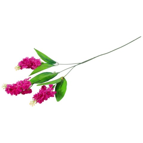 BEZ GAŁĄZKA 3 KWIATÓW SZTUCZNYCH do wazonu 70 cm biały
