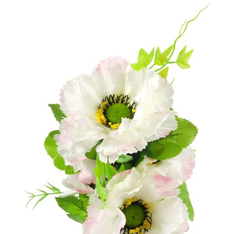 Sztuczny Bukiet 14 Anemonów 54 cm JASNY RÓŻ