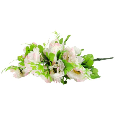 Sztuczny Bukiet 14 Anemonów 54 cm JASNY RÓŻ