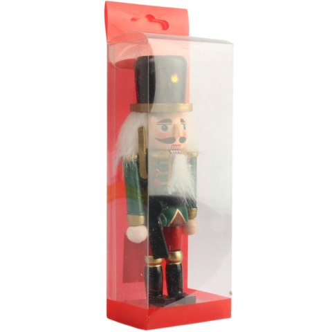 FIGURKA ŚWIĄTECZNA DEKORACYJNY DZIADEK DO ORZECHÓW 15 cm GWARDZISTA NIEBIESKI