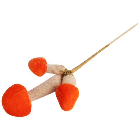 GRZYBY Jesiennedo dekoracji na piku GRZYBY LEŚNE 3 SZTUKI 36 CM