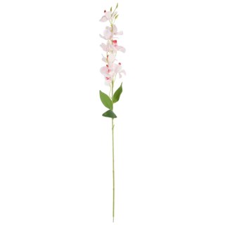 Gałązka Sztucznego Storczyka 84 cm Kolor Biało-Różowy