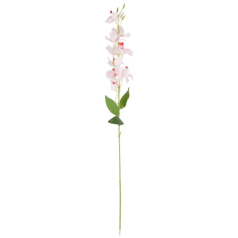 Gałązka Sztucznego Storczyka 84 cm Kolor Biało-Różowy