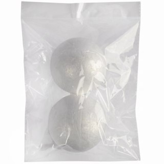 KULE STYROPIANOWE 10cm 2 szt Bombki Kula Bombka do ozdabiania decoupage