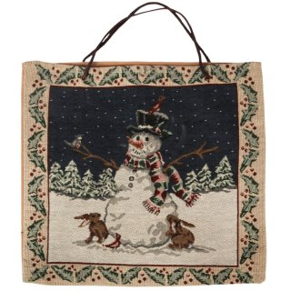 TORBA GOBELINOWA NA PREZENTY 40X38 CM BAŁWAN
